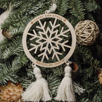 Happy Holiday Card Ornament