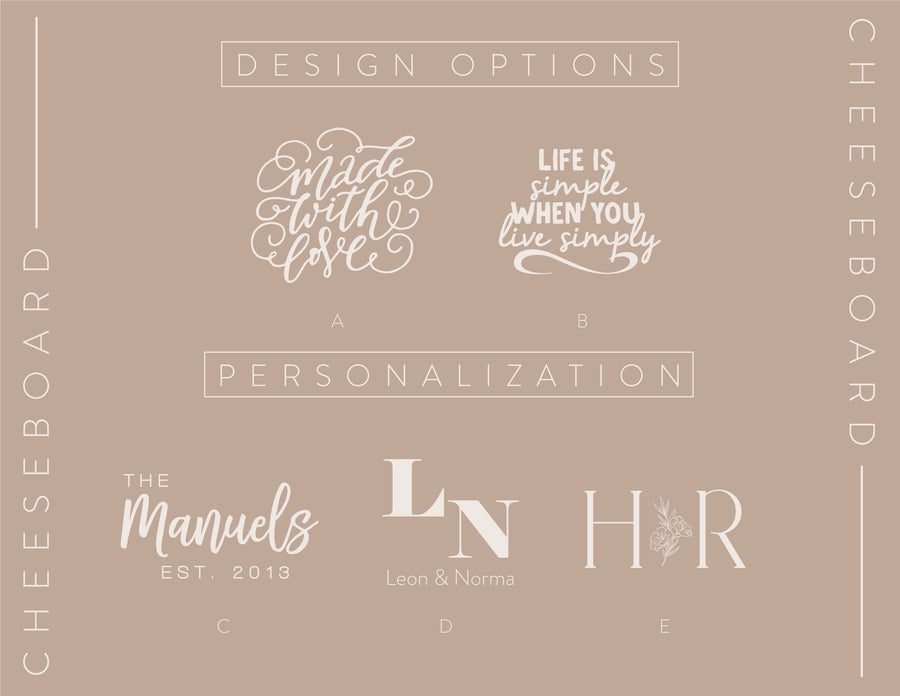 Oval Cheeseboard with Knives