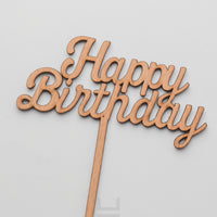 Happy Birthday Cake Topper
