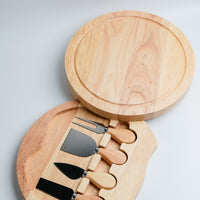 Oak Cheeseboard with Knives
